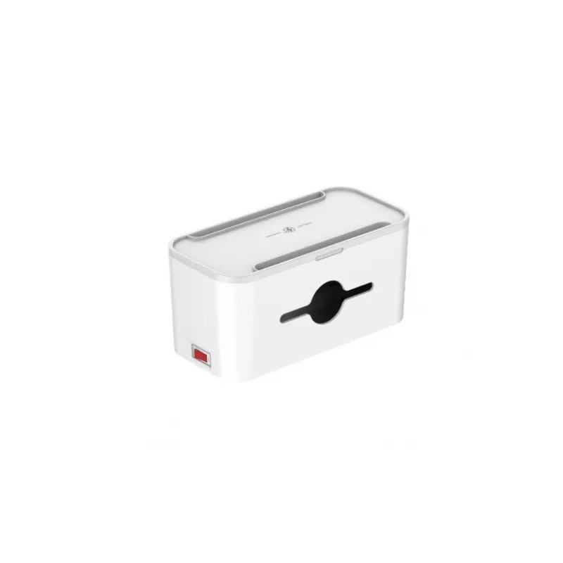 Strāvas pagarinātājs Energizer EPB2500W03EU — 2 m kabelis, 5 maiņstrāvas rozetes, 2500 W, telpām, balts