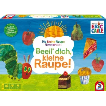 Die kleine Raupe Nimmersatt: Beeil‘ dich, kleine Raupe, Galda spēle