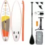 FunWater SUP dēlis SUPFW69B (oranžs-balts)