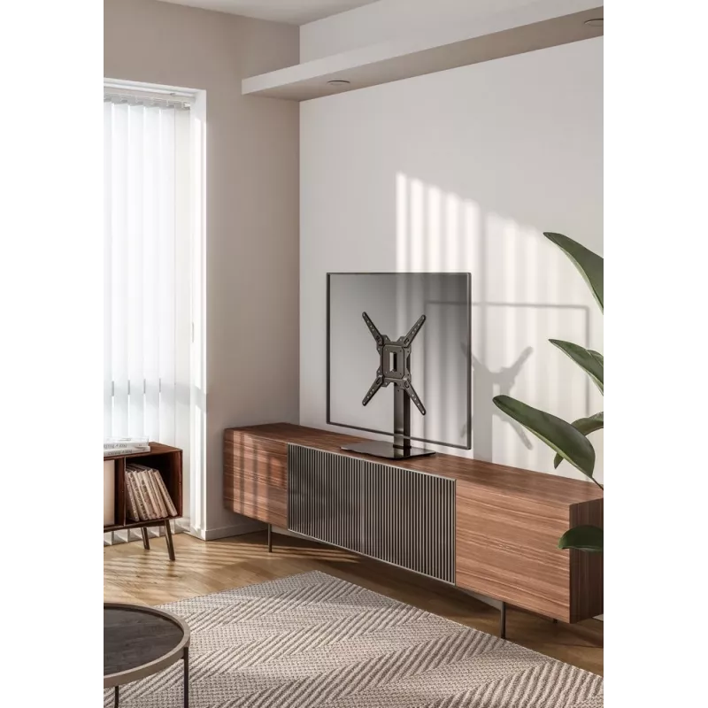 Gembird TVS-D55S-01 galda TV statīvs (grozāms), 23 - 55, melns