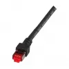 EFB-Elektronik RJ45 komutācijas kabelis Cat.6 S/FTP LSZH melns 2m Ražotājs: EFB Elektronik (K5515.2)