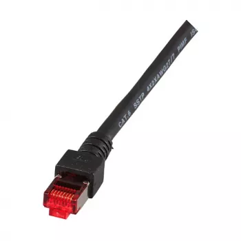 EFB-Elektronik RJ45 komutācijas kabelis Cat.6 S/FTP LSZH melns 2m Ražotājs: EFB Elektronik (K5515.2)