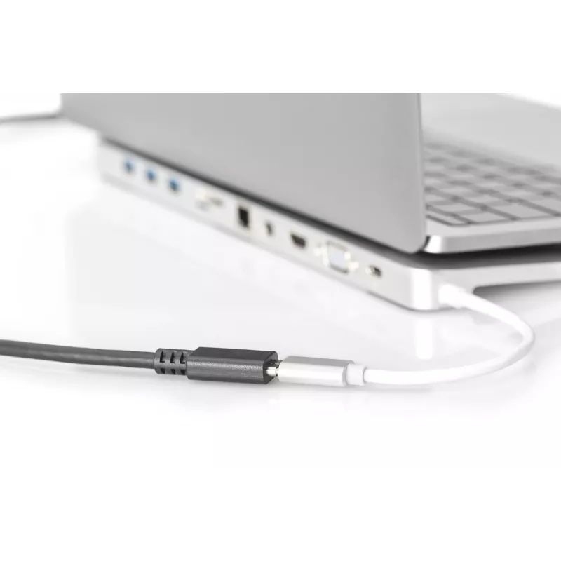 USB Type-C pagarinātāja kabelis Digitus AK-300210-015-S