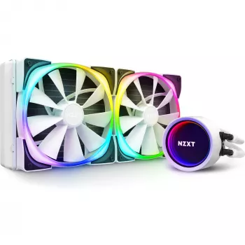 CPU Watercooling Kraken X63 280mm RGB balta
