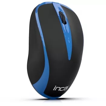 Cian Technology GmbH INCA pele IWM-221RSMV Nano-USB bezvadu 1000 DPI melna/sudraba mazumtirdzniecība - pele