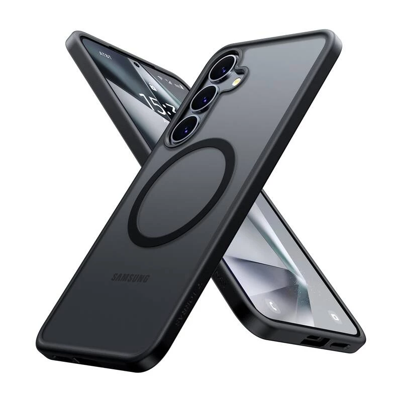 Torras Guardian magnētiskais vāciņš ar statīvu Galaxy S25+, melns (X00FX2230)