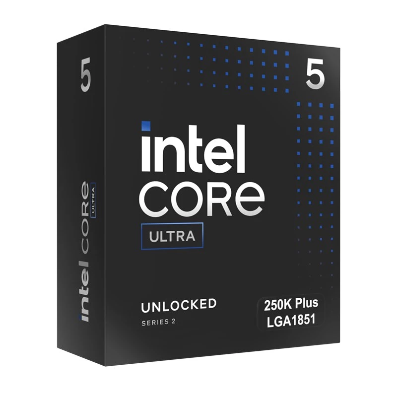 Intel Core Ultra 5 250K Plus 18-Core LGA1851 CPU, Box (BX80768250K)