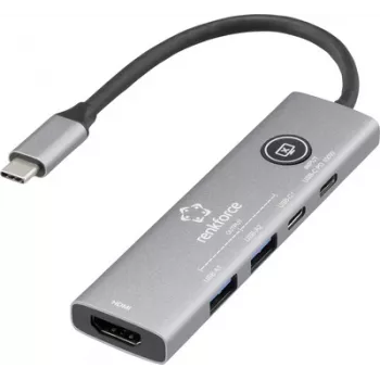 Renkforce USB-C dokstacija RF-DKS-908 Piemērota zīmolu dokstacijām Universāla (RF-6797972)