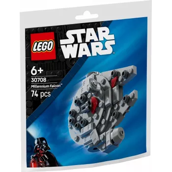 LEGO konstruktors 30708 Star Wars Millennium Falcon mini modelis polietilēna maisiņā, mazs kolekcionējams komplekts