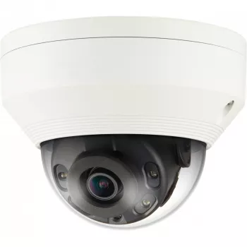 Hanwha QNV-6012R kupola IP drošības kamera, āra, 2 MP, 2,8 mm, infrasarkanā, IK10, IP66, balta