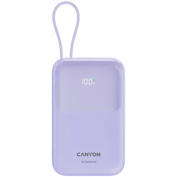 Pārnēsājams ārējais akumulators CANYON OnPower 101 10000 mAh