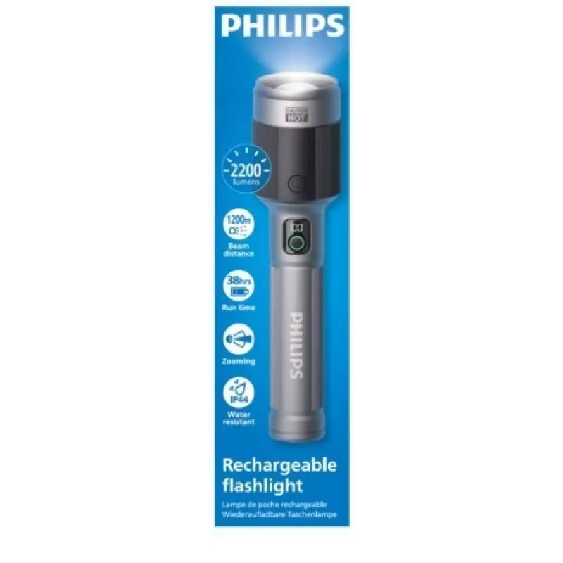 Lukturis Philips SFL5102/10 uzlādējams USB-C 2200 lm 9000 mAh