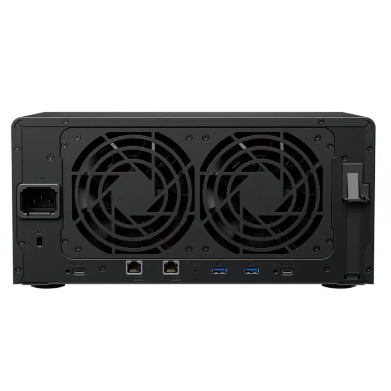 Synology DiskStation DS1825+ NAS/serveris Ryzen Embedded V1500B 8 GB DDR4 0 TB Melns