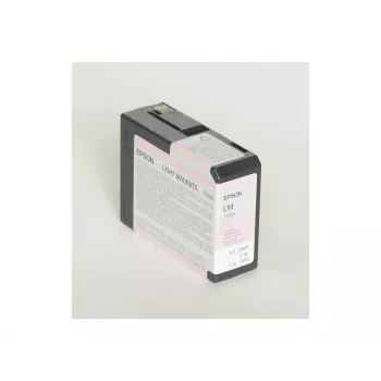 Epson Singlepack Light fuksīna T580600, Gaiši fuksīna, Pigmenta bāzes tinte, 80 ml, 1 gab.
