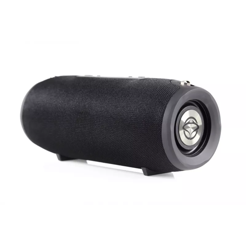 Pārnēsājams Bluetooth skaļrunis MANTA SPK15GO-BK — 20W, 3600 mAh, līdz 8 h, melns