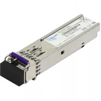 SFP optiskās šķiedras raiduztvērējs ALLNET ALL4762-INDU, 1000 Mbit/s, mini-GBIC/SFP, 3.3 V, sudrabains