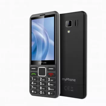 myPhone 3510 | Melns | 3,5 collu | IPS | 48 MB | 128 MB | Divas SIM kartes | 3G | Galvenās kameras izšķirtspēja 2 MP | 1800 mAh