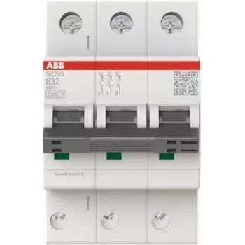 ABB Strāvas slēdzis SX203-B32 Flexline B-rakst.6kA 32A 3P (2CDS253003R0325)