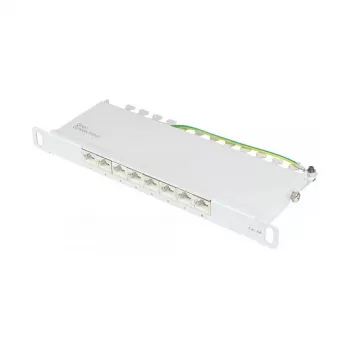 Good Connections Patchpanel 10Cat. 6A 8-P. 0,5HE gaiši pelēks