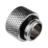 Armatūra Alphacool 17218 misiņa hromēta 9,75 mm dziļums 1,8 cm diametrs