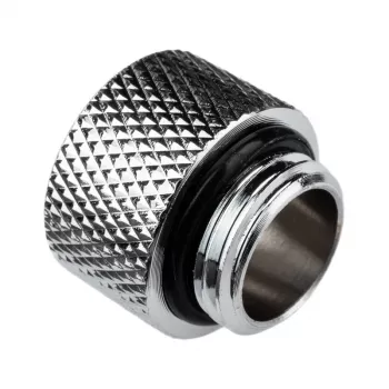 Armatūra Alphacool 17218 misiņa hromēta 9,75 mm dziļums 1,8 cm diametrs
