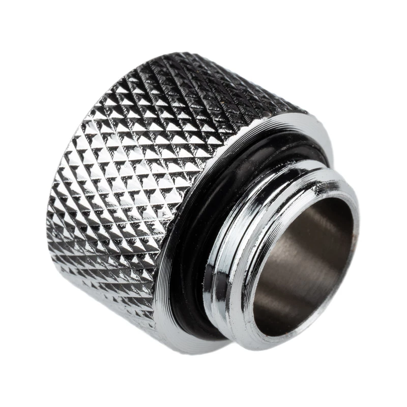 Armatūra Alphacool 17218 misiņa hromēta 9,75 mm dziļums 1,8 cm diametrs