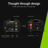 zaļa Cell INV24 strāvas adapteris Auto 1500 W Melns