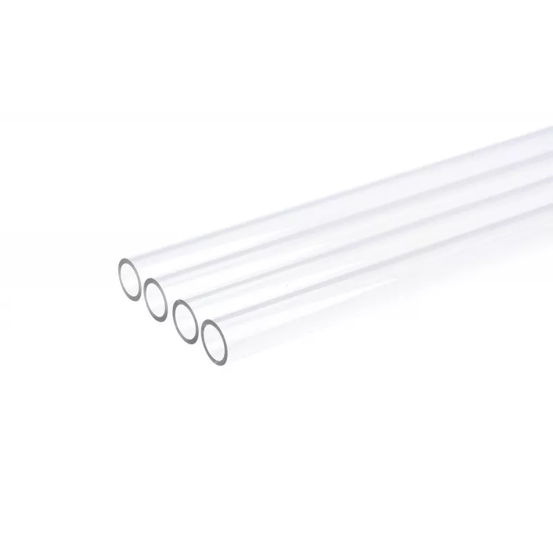 Caurule datora dzesēšanas sistēmai Alphacool 18443 — akrils, Ø 16 mm, garums 60 cm, vītnes Ø 13 mm, caurspīdīga