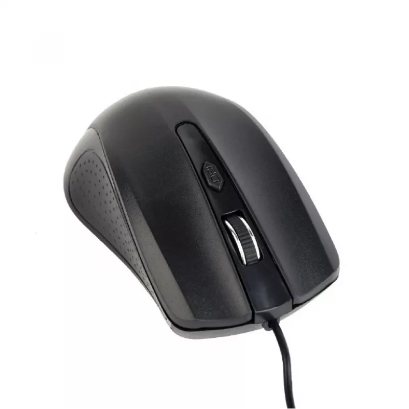 Optiskā pele, melna, USB, 1,8 m kabelis