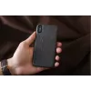 Telefona maciņš “man and wood” iPhone X/XS — melns Carbalho vāciņš