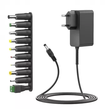 Universāls barošanas bloks 30W: 12V, 2.5A