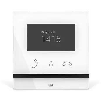 2N Indoor Compact video domofona sistēma 10,9 cm (4,3 collas) Balta