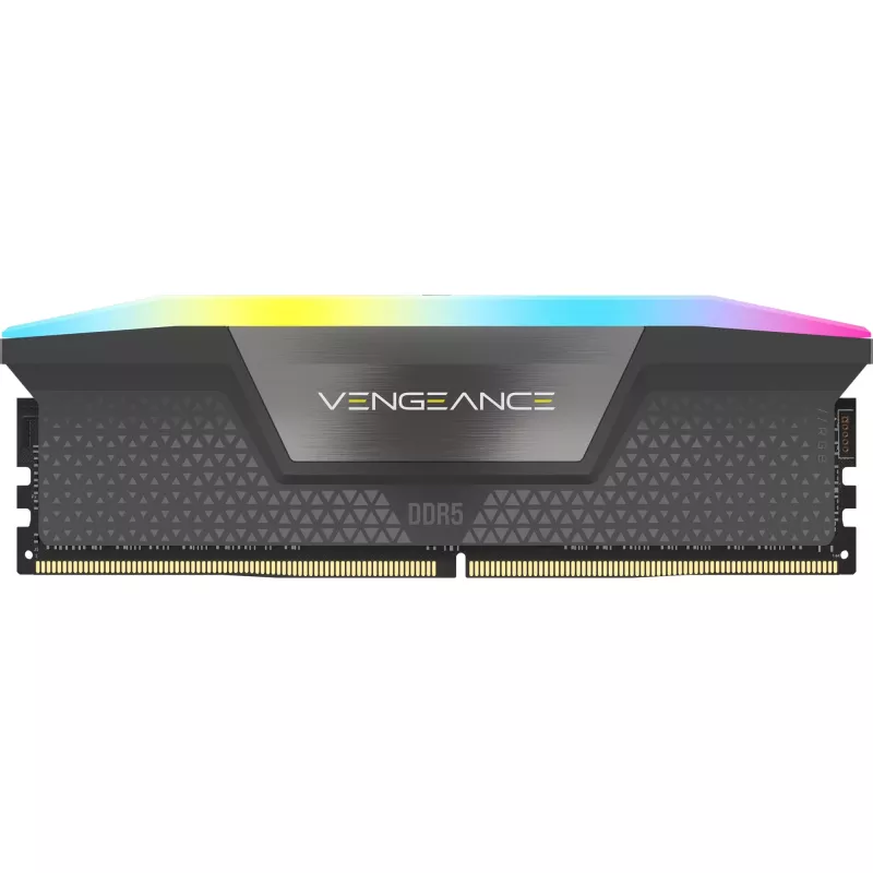 DIMM 96 GB DDR5-6000 (2x 48 GB) Dual-Kit, atmiņa pelēka, CMH96GX5M2E6000Z36, Vengeance RGB, INTEL XMP, AMD EXPO