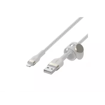 Belkin BOOST CHARGE - Lightning-Kabel - USB männlich zu Lightning männlich - 3 m - weiß - für Apple iPad/iPhone/iPod (Lightning)