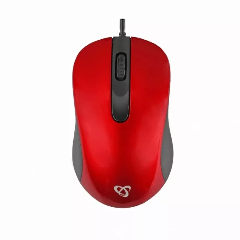 Sbox M-901 optiskā pele sarkana
