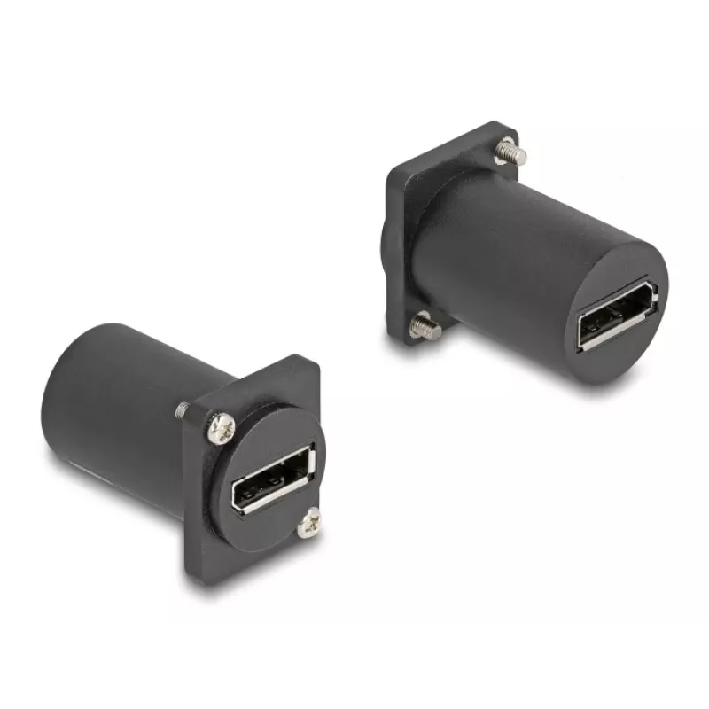 DeLOCK D-Tipa modulis DisplayPort sieviešu-sieviešu 4K melns