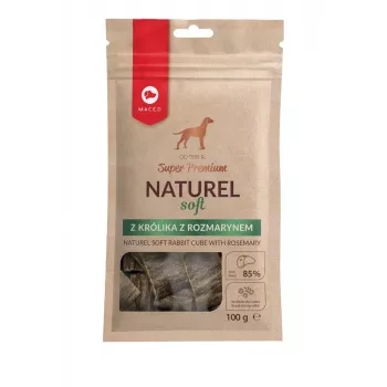 MACED Super Premium Naturel mīksts trusis ar rozmarīnu - suņu gardums - 100g