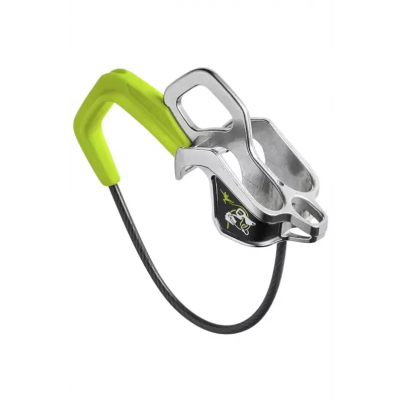 Tubular belay device Edelrid MEGA JUL tērauda zaļš 75g