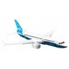 Būvniecības komplekts Cobi Boeing 737-8 — 340 detaļas, ieteicamais vecums 7+, zila un balta