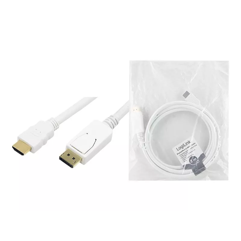 kabelis HDMI-DP LogiLink CV0055 2m