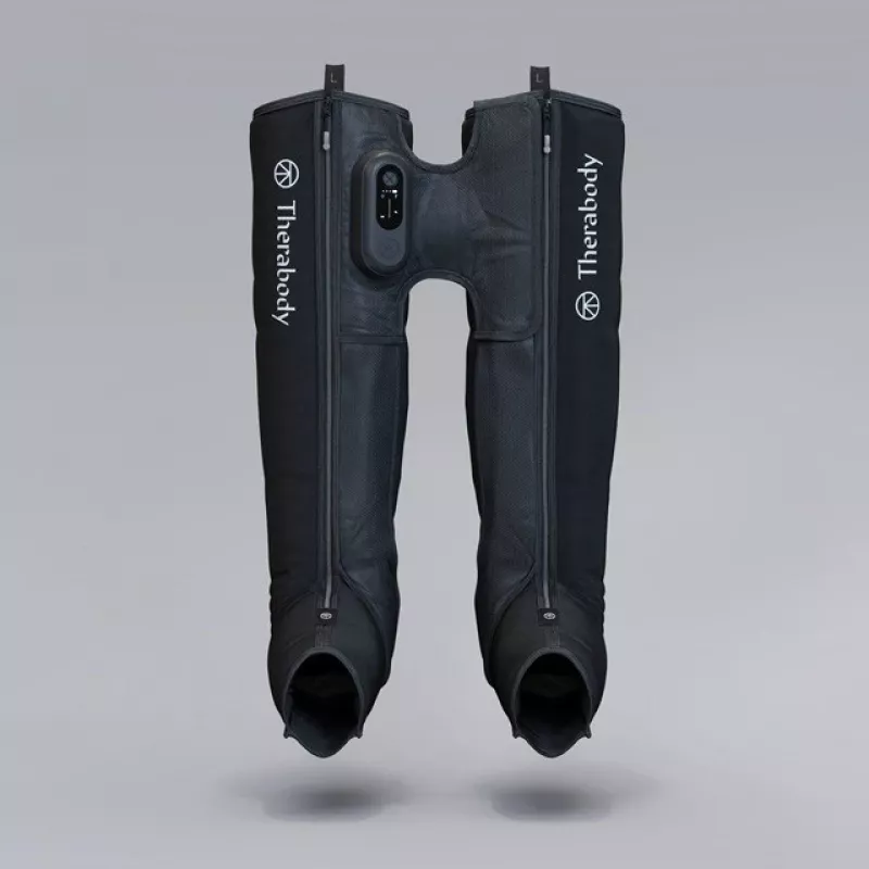 Therabody RecoveryAir JetBoots Prime kompresijas zābaki, gari