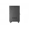 Brīvstāvošs statīva skapis LANBERG FF01-6824-23BL 24U 600×800 mm IP20 Melns