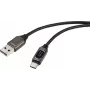 Renkforce RF-6249500 USB kabelis, sudraba