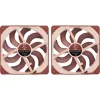 Noctua NF-A14x25 G2 PWM Sx2 PP 140mm divu ventilatoru komplekts