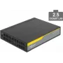 Tīkla slēdzis DeLOCK 87781 2.5G Ethernet melns