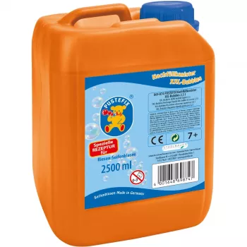 Uzpildes pudele XXL-Bubbles 2,5 litri, ziepju burbuļi
