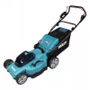 Makita DLM480Z zāles pļāvējs Stumjamais zāles pļāvējs Akumulatora Melns, Tirkīzs