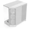 PC Midi Tower korpuss NZXT H9 Flow RGB+ — Balts, atbalsta ATX/EATX/Micro-ITX, rūdīts stikls, 3x140mm priekšējie + 1x120mm aizmugurējais ventilatori