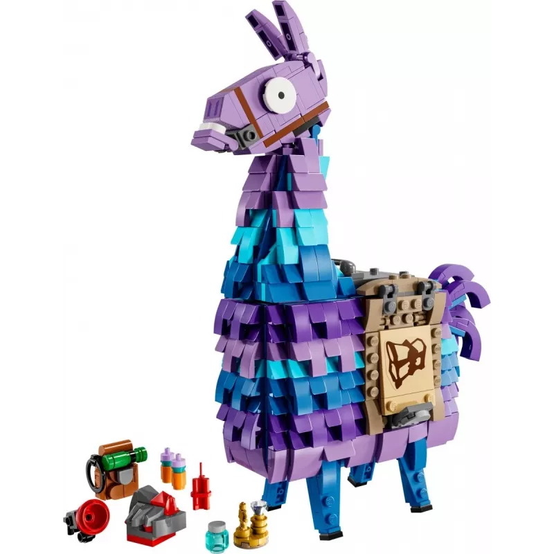 Uzglabāšanas rotaļlieta LEGO 77071 Fortnite Llama konstrukcijas rotaļlieta – LEGO zīmola uzglabāšanas un izstādes vienība