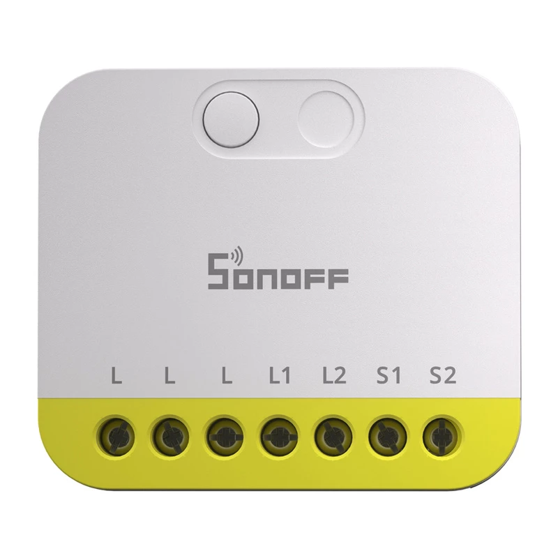 Divkanālu mini slēdzis bez N vada Sonoff MINI-ZB2GS-L ZigBee